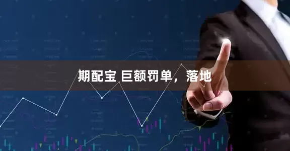 期配宝 巨额罚单，落地