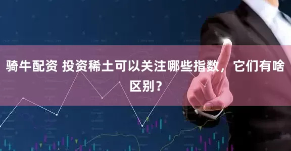 骑牛配资 投资稀土可以关注哪些指数，它们有啥区别？